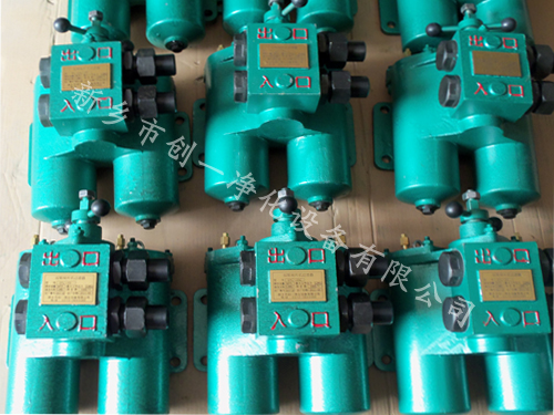 双筒网片式过滤器